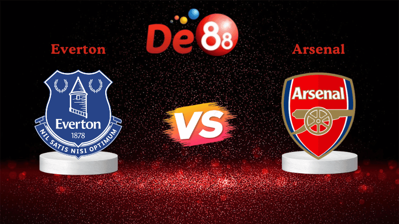 DE88 Nhận định soi kèo Everton vs Arsenal 03h00 ngày 21/12/2025 - Ngoại Hạng Anh