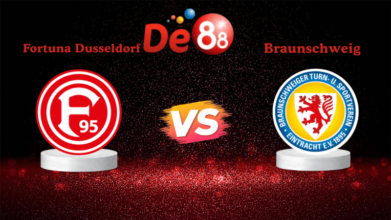 DE88 Soi kèo Fortuna Dusseldorf vs Braunschweig 23h30 ngày 17/10/2025 - Hạng 2 Đức