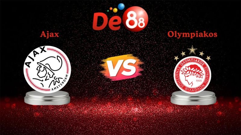 DE88 Soi kèo Ajax vs Olympiakos 03h00 ngày 29/01/2026 - Champions League