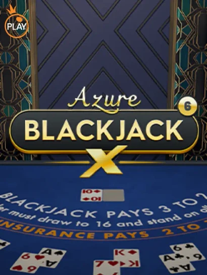 DE88 Blackjack X 6 - Azure